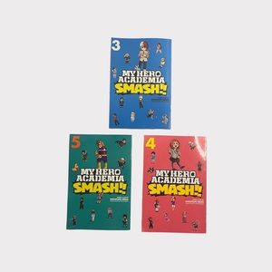 My Hero Academia Smash! Story & Art By Hirofumi Neda Book 3-5